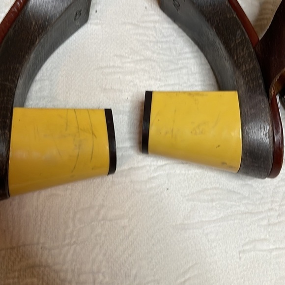 Marni T Strap Brown Leather Platform Sling Back Sandals Size EU 40 US 10 - Picture 9 of 12